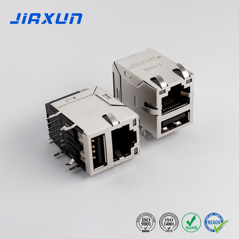 RJ45 with USB connector manufacturer